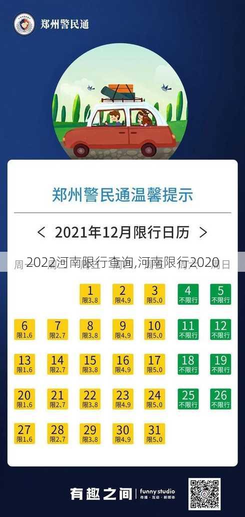 2022河南限行查询,河南限行2020