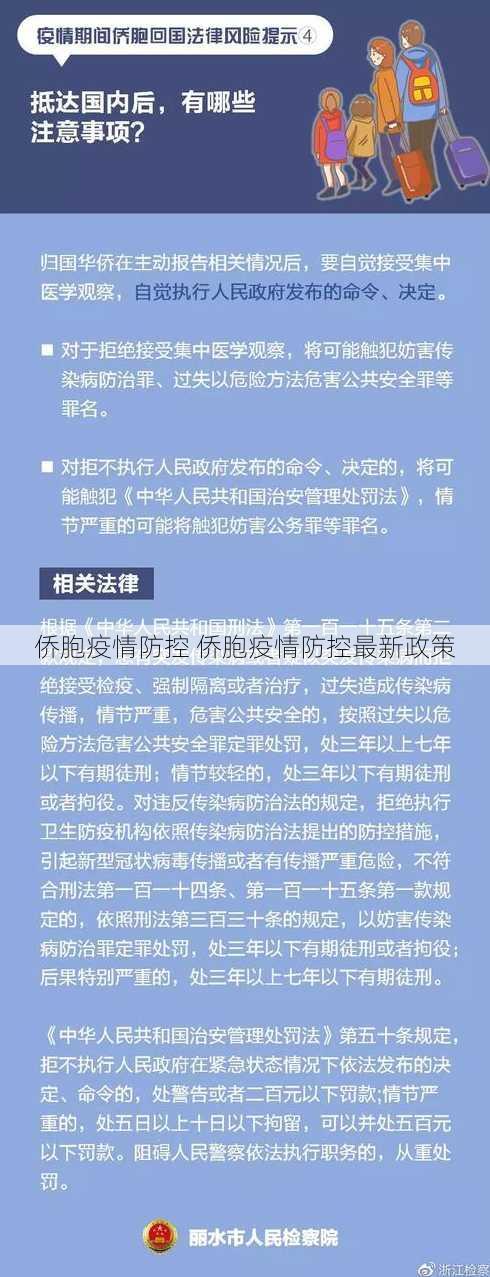 侨胞疫情防控 侨胞疫情防控最新政策