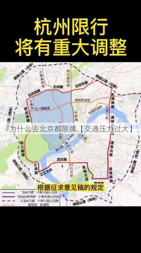 为什么去北京都限牌【交通压力过大】