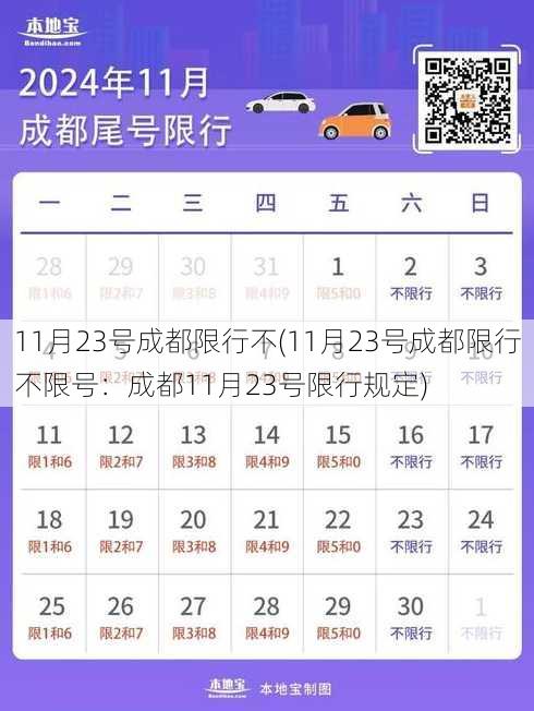 11月23号成都限行不(11月23号成都限行不限号：成都11月23号限行规定)