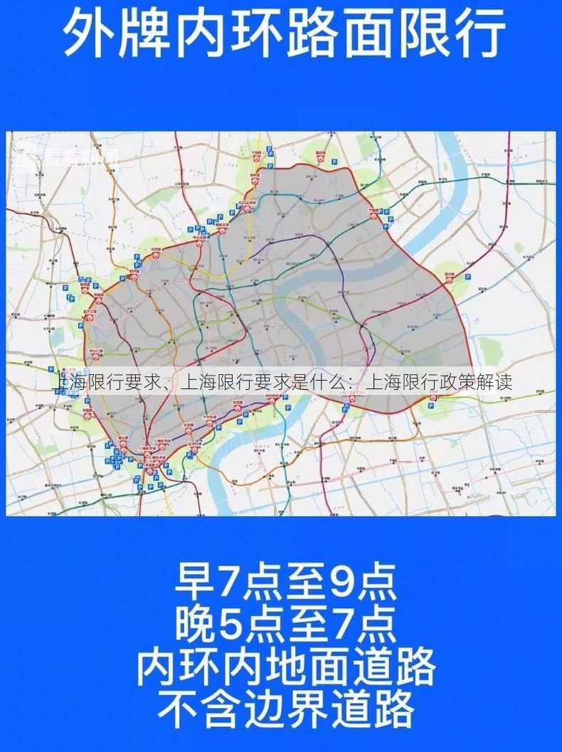 上海限行要求、上海限行要求是什么：上海限行政策解读