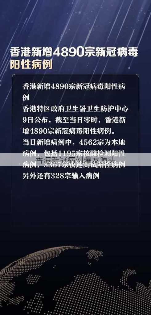 香港新冠病例爆发源头