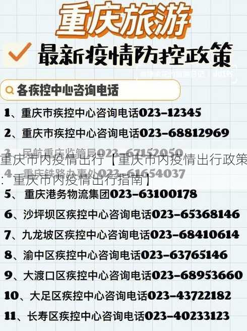 重庆市内疫情出行【重庆市内疫情出行政策：重庆市内疫情出行指南】