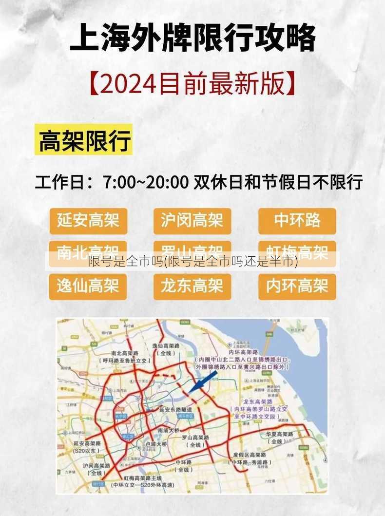 限号是全市吗(限号是全市吗还是半市)