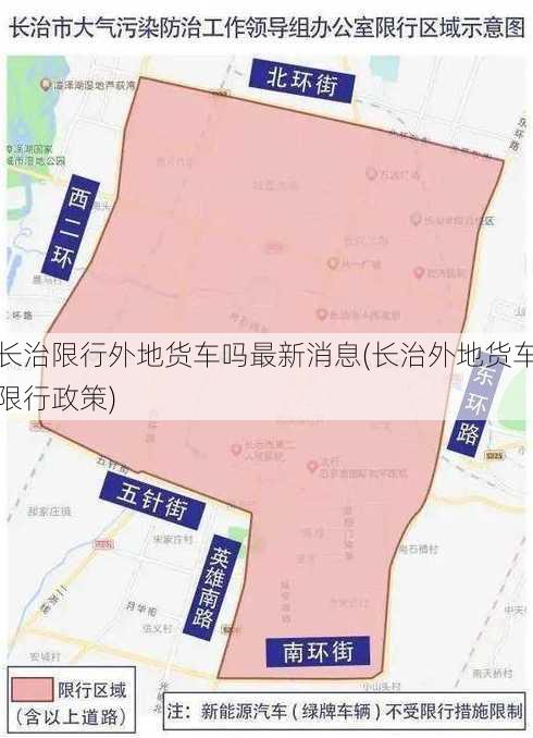 长治限行外地货车吗最新消息(长治外地货车限行政策)