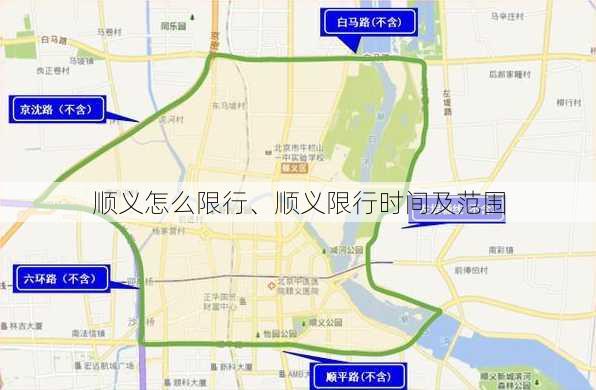 顺义怎么限行、顺义限行时间及范围