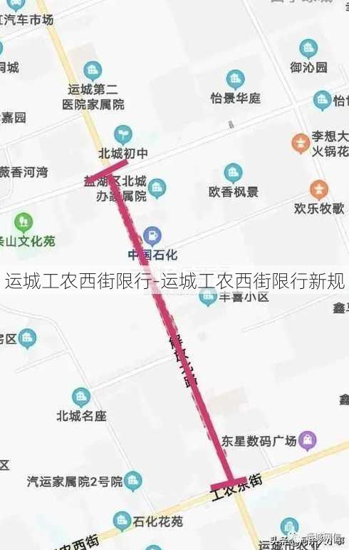 运城工农西街限行-运城工农西街限行新规