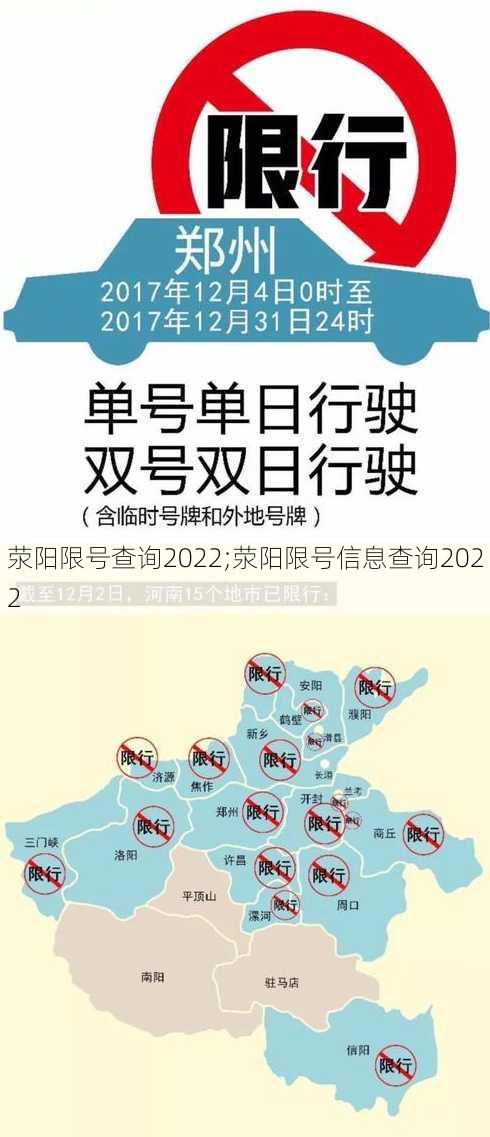 荥阳限号查询2022;荥阳限号信息查询2022