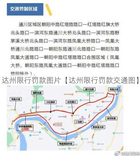 达州限行罚款图片【达州限行罚款交通图】