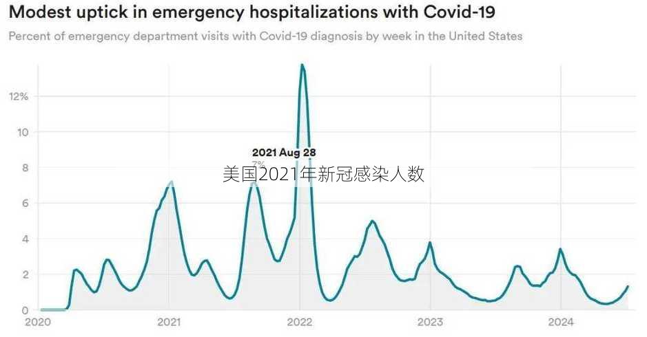 美国2021年新冠感染人数