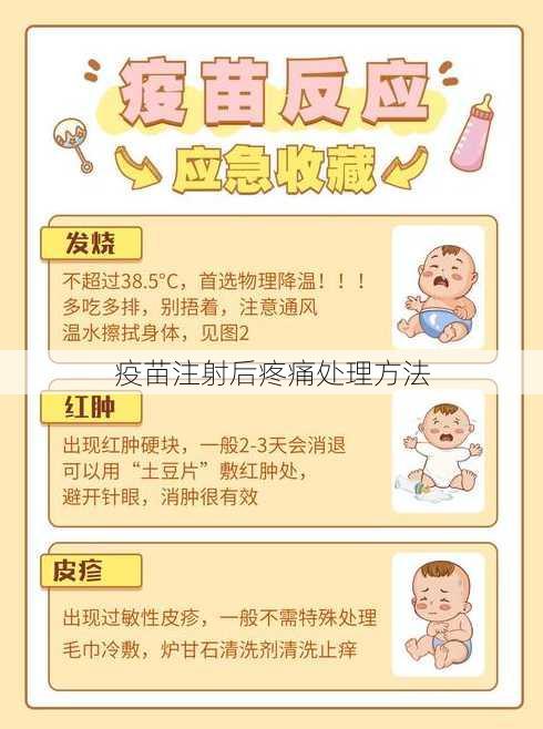 疫苗注射后疼痛处理方法