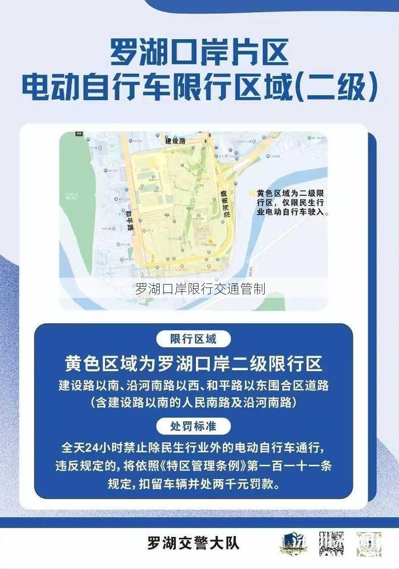 罗湖口岸限行交通管制