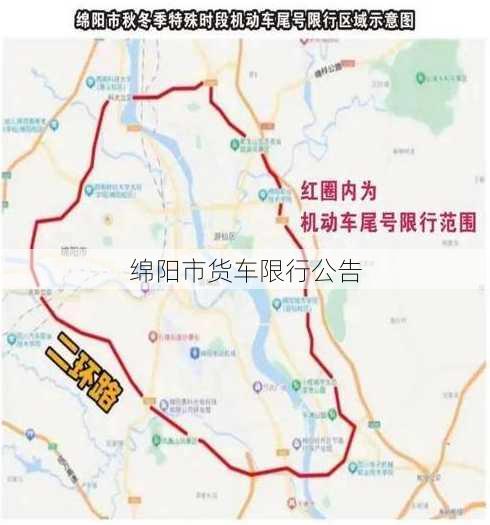 绵阳市货车限行公告