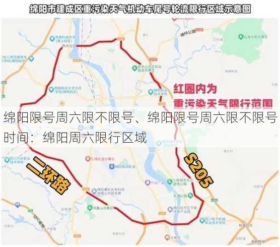 绵阳限号周六限不限号、绵阳限号周六限不限号时间：绵阳周六限行区域