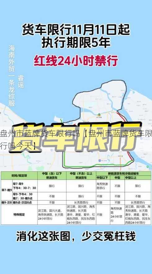 盘州市蓝牌货车限行吗【盘州市蓝牌货车限行吗今天】