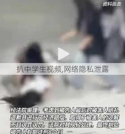 扒中学生视频,网络隐私泄露