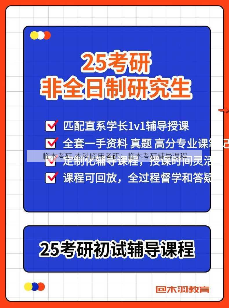 临本考研,本科临床考研：临本考研辅导课程