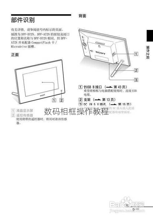 数码相框操作教程