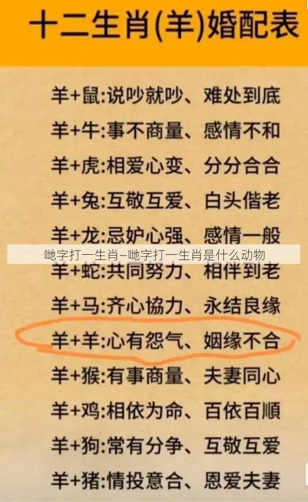 哋字打一生肖—哋字打一生肖是什么动物