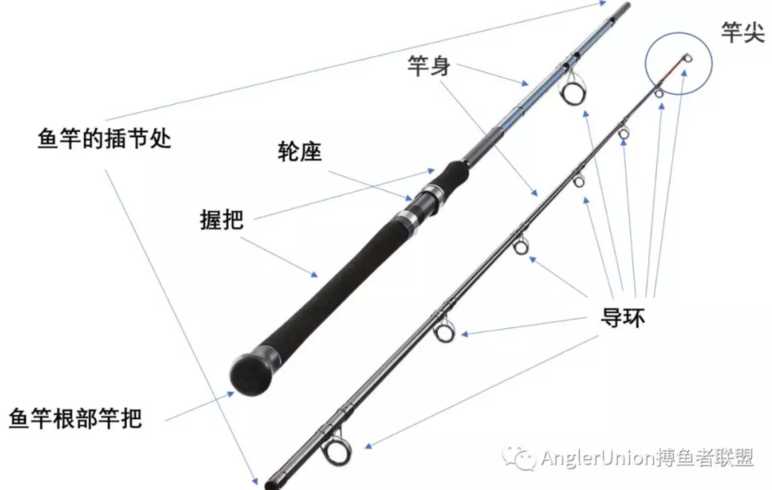 鱼竿拆卸步骤详解