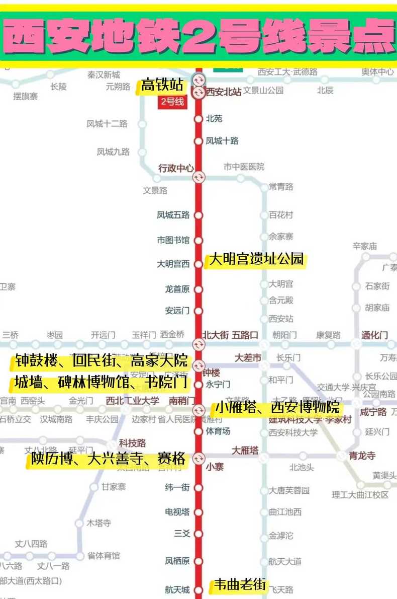 西安地铁2号线北延伸