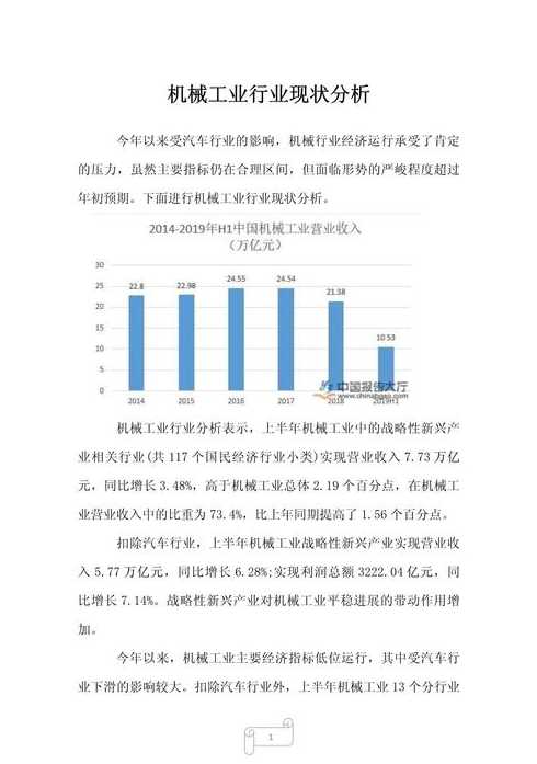 重型机械行业分析