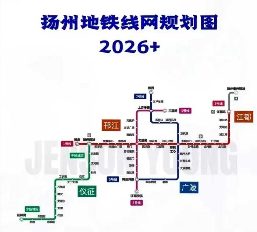 苏州地铁扬州-2021扬州地铁